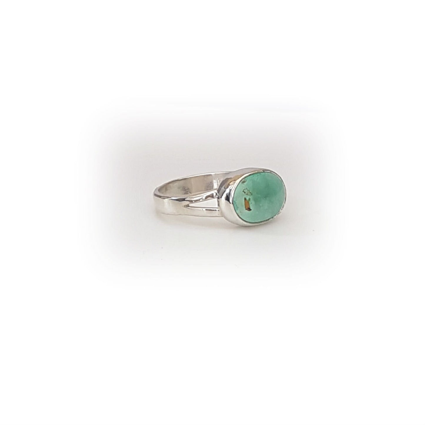 Dry Creek Turquoise & Sterling Silver Ring - size 11 or W