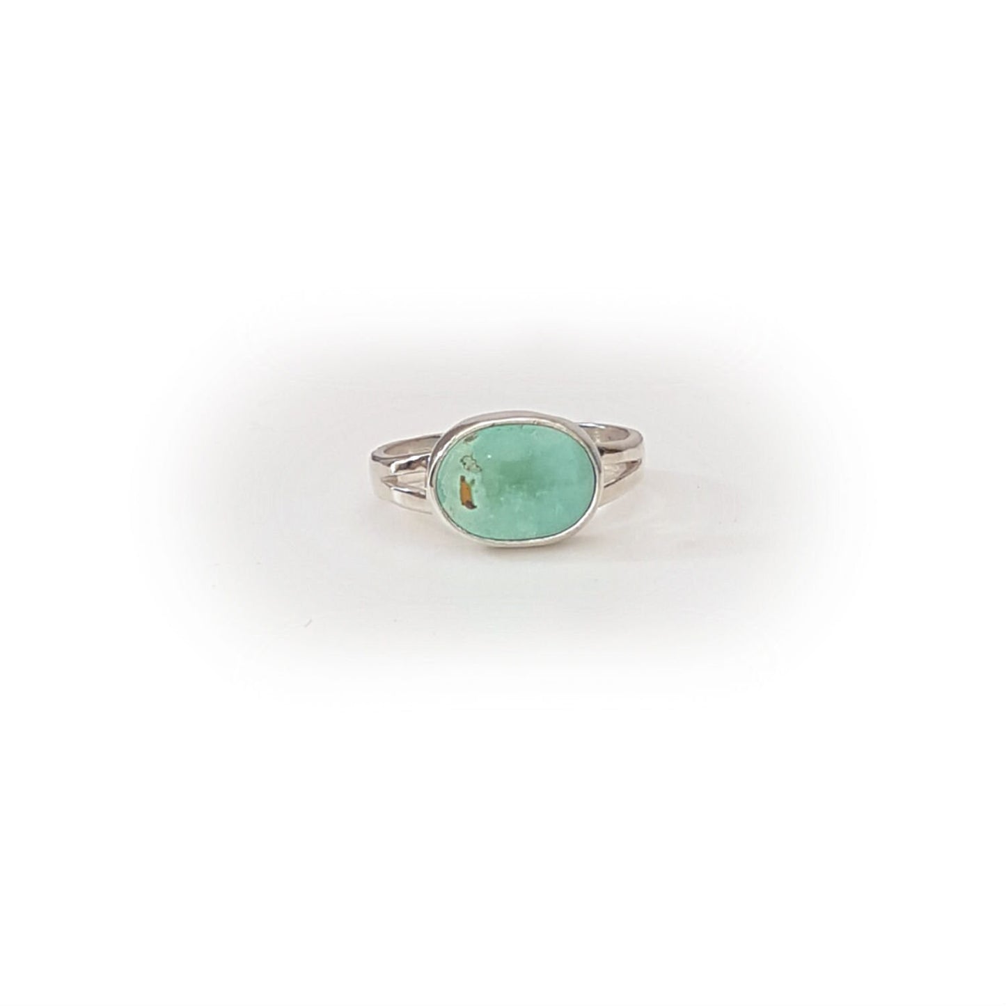 Dry Creek Turquoise & Sterling Silver Ring - size 11 or W