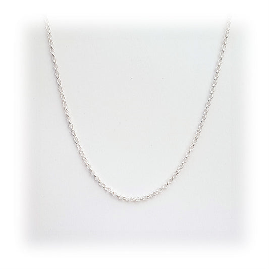 Sterling Silver Belcher Chain Necklace