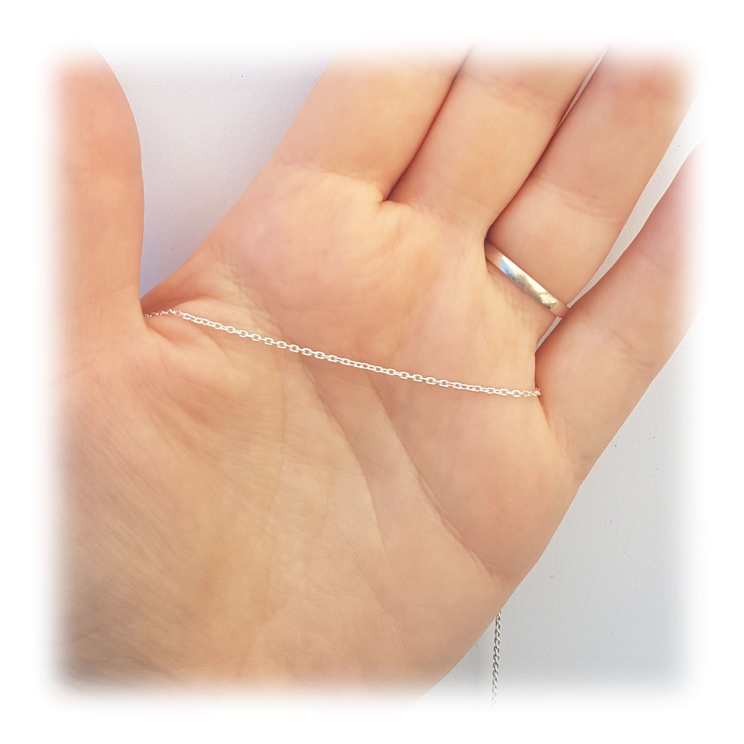 Sterling Silver Cable Chain Necklace