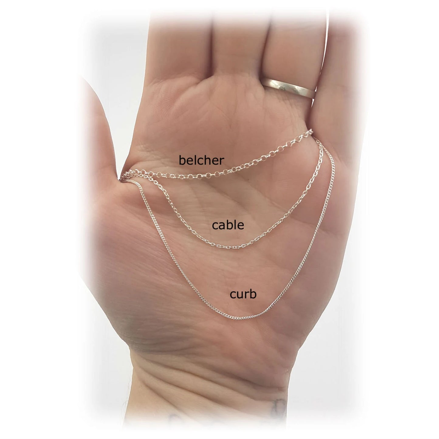 Danburite & Sterling Silver Crystal Necklace