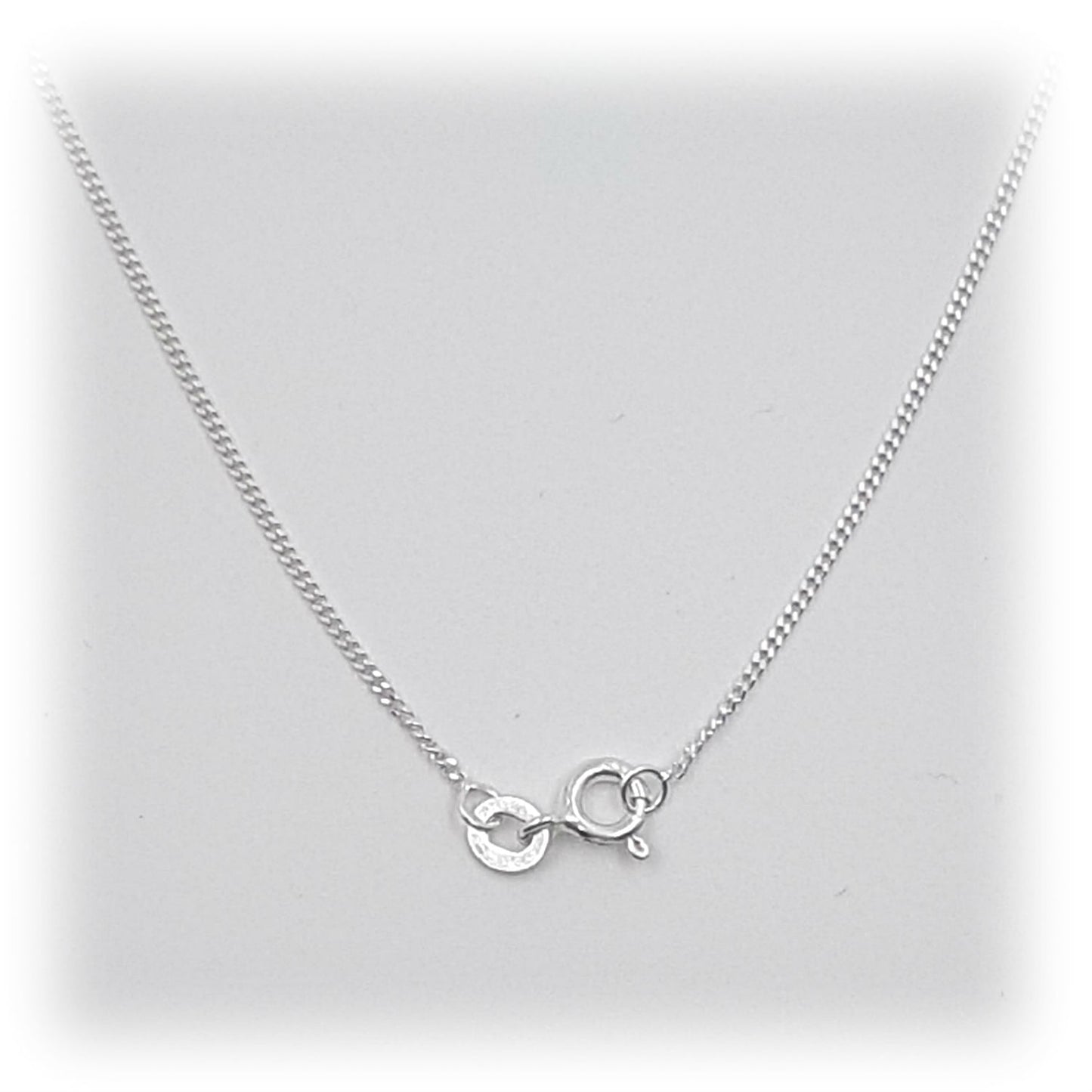 Sterling Silver Curb Chain Necklace